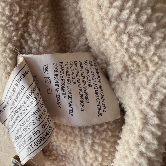 VTG Woolrich Faux Sherpa Lined Brown Corduroy Shirt Size XL - Picture 12 of 12